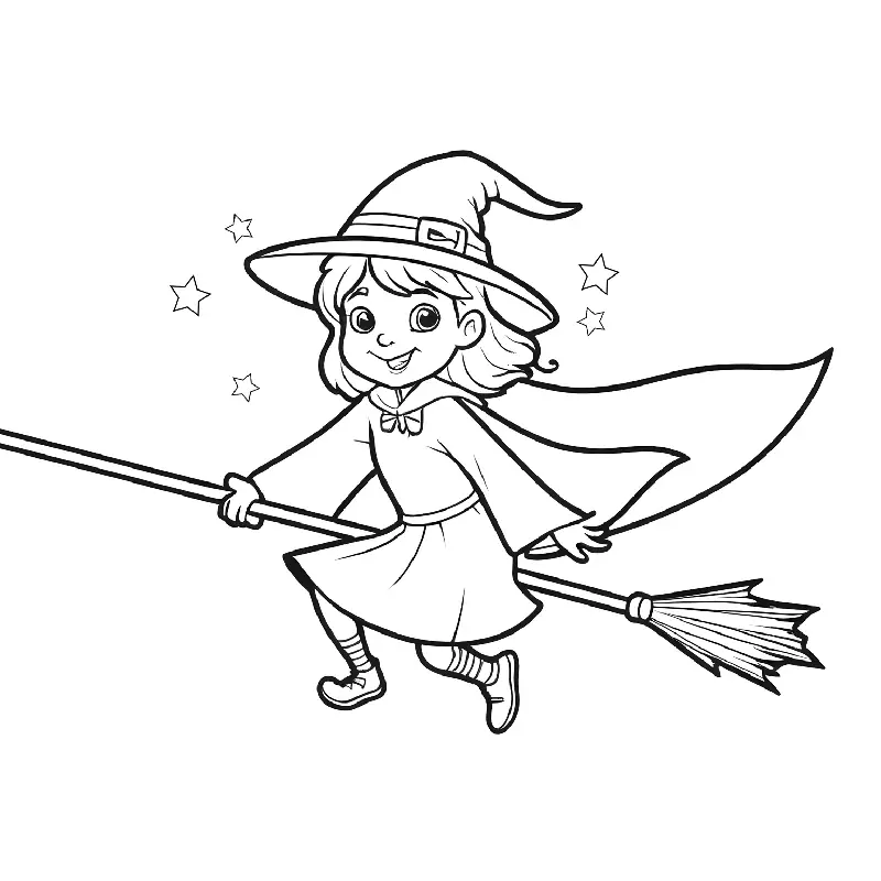 Halloween coloring page