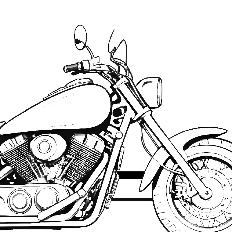 Transport coloring page