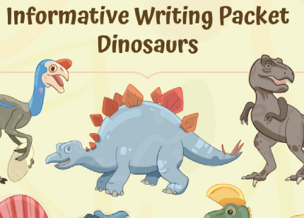 informative writing on dinosaurs