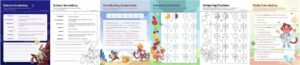 illustrated worksheets by workybooks