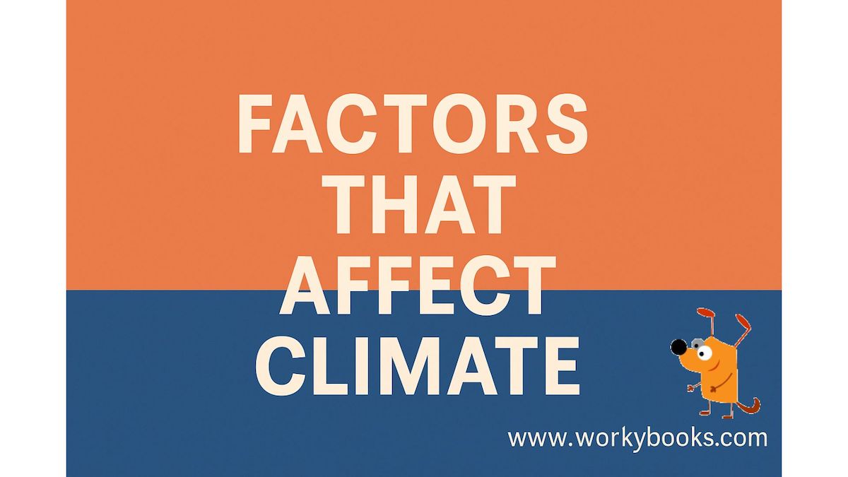 Factors that affect climate