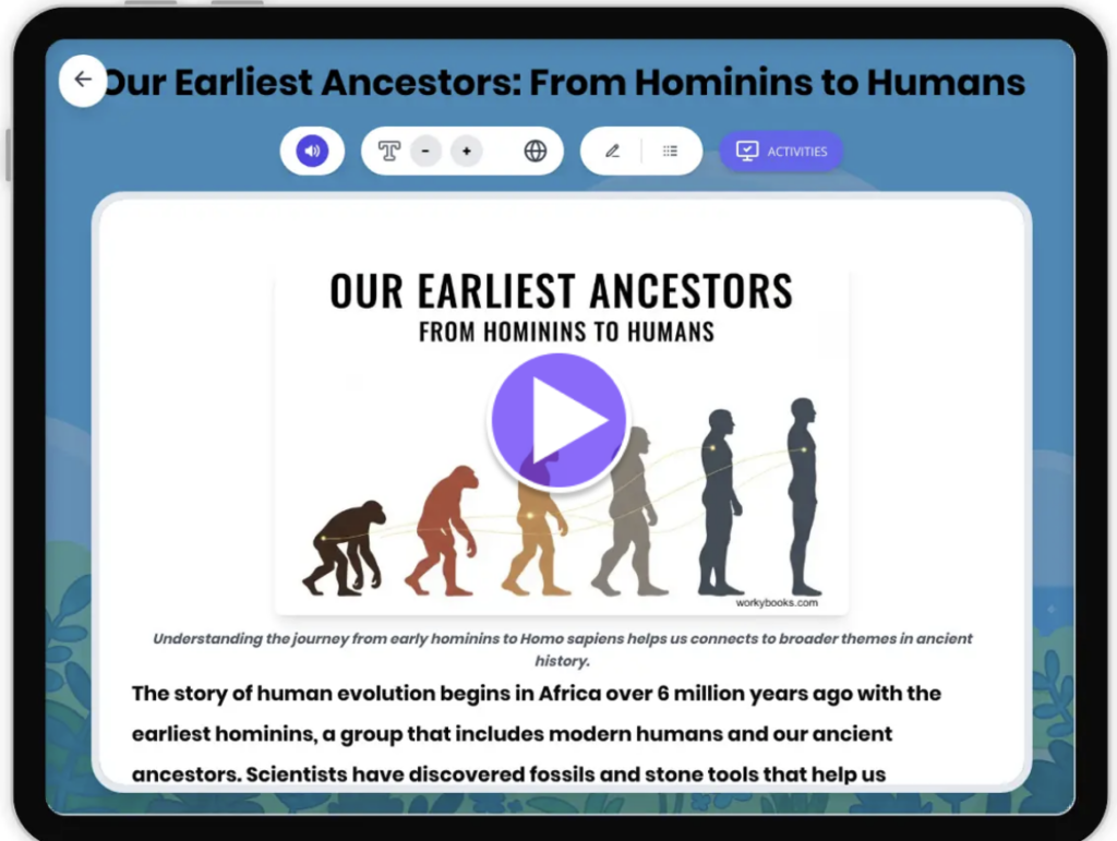 Ancient History- Early Humans