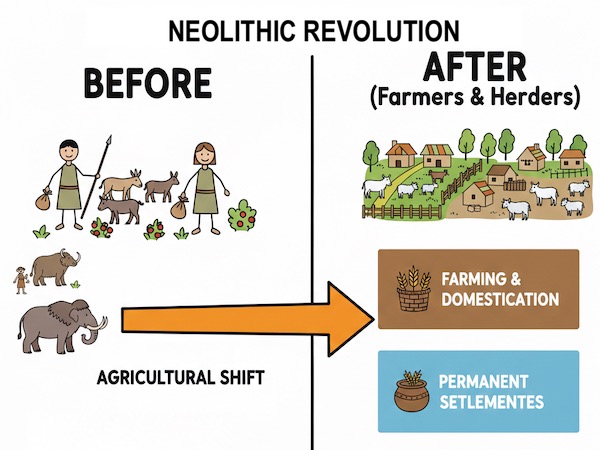 Stone Age reading passages- Neolithic Revolution