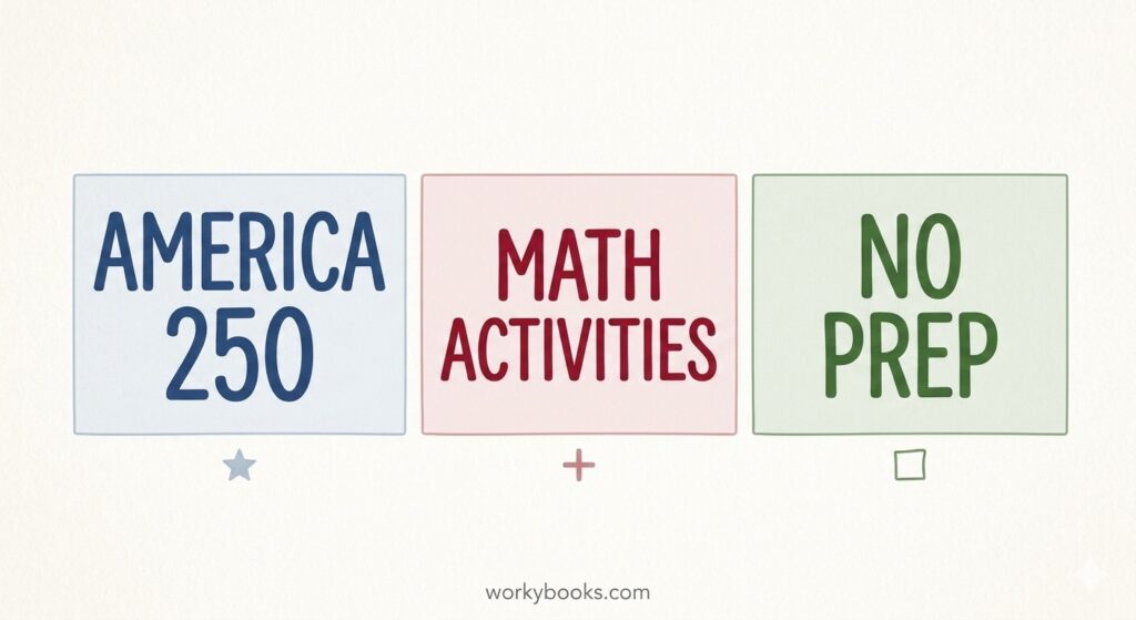 America 250- Math activities