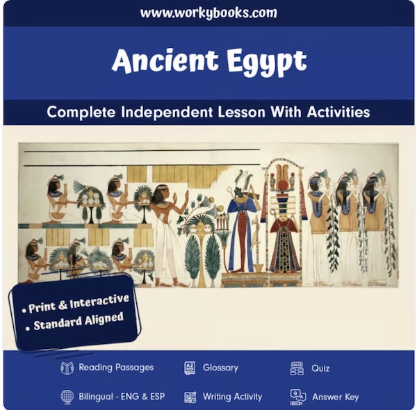 Ancient Egypt Reading Passages Full Bundle