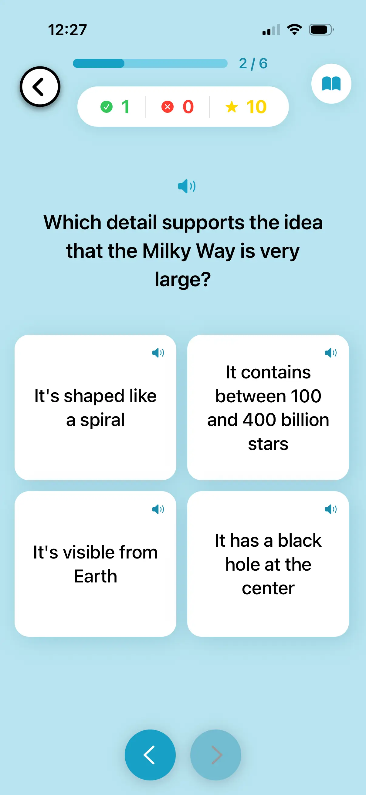 Comprehension Quizzes